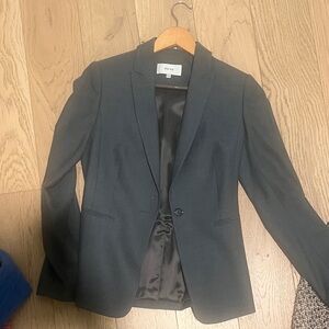 Reiss Charcoal Tailored Blazer